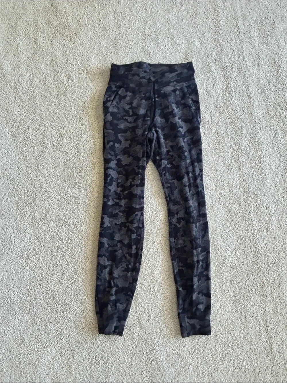 lululemon athletica Gray & Black Camo Joggers
